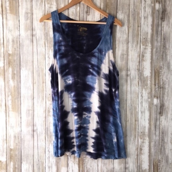 Show Me Your Mumu Johnny Blue Dye Tank - Picture 2 of 5